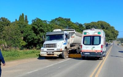 Fatalidad en la Ruta 12: murió un motociclista en San Benito